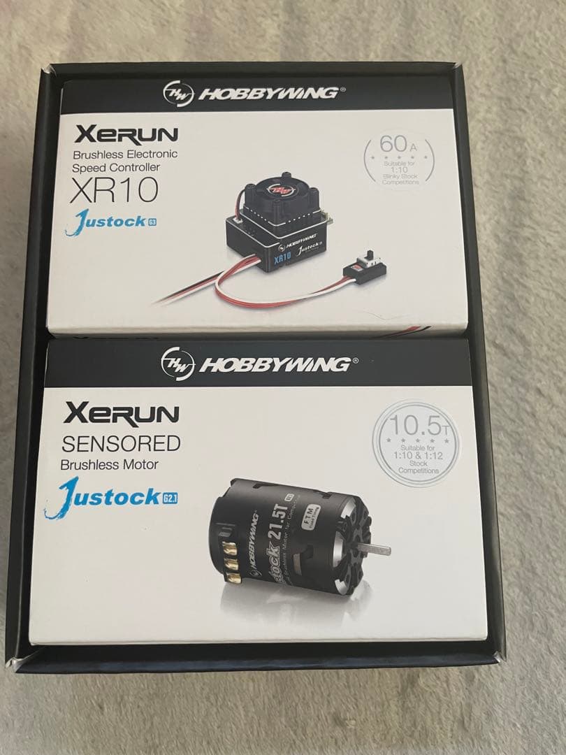 ホビーウィングXeRUN XR10 Justock＋Justock10.5t最終