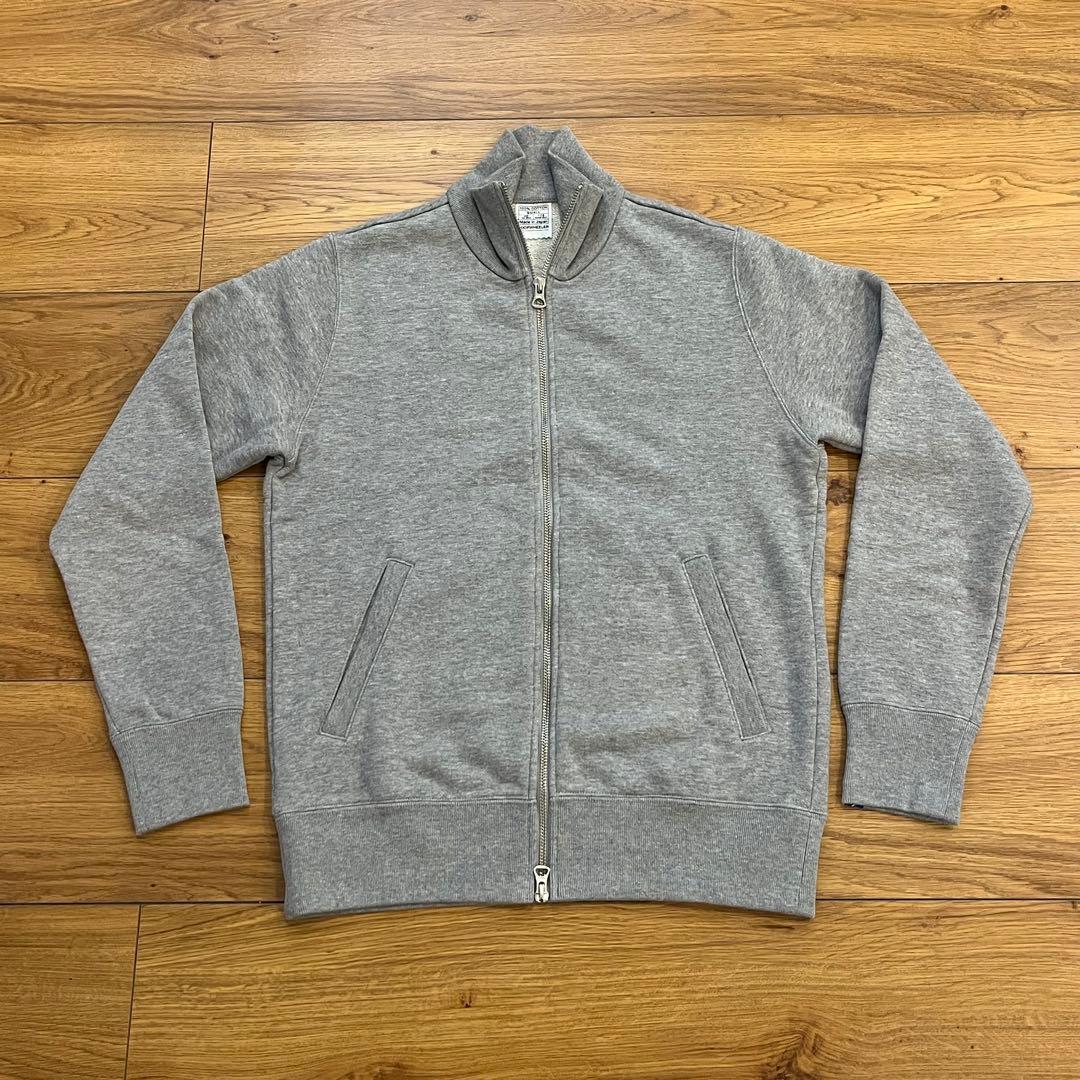 【美品】ループウィラー LW79 トラックジャケット グレーメランジ S