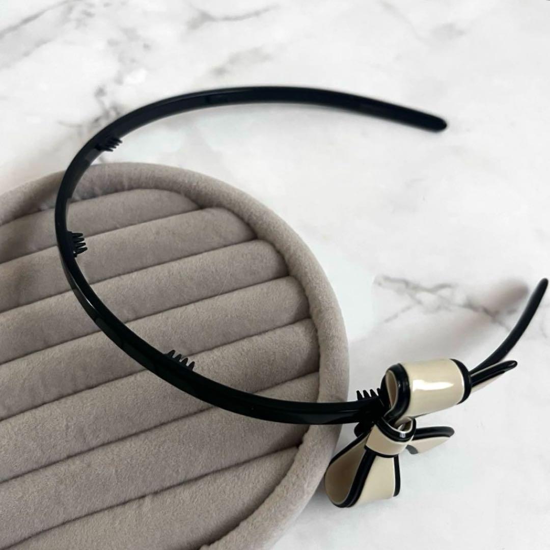 美品　ALEXANDRE DE PARIS リズレシリーズ　リボンカチューシャ