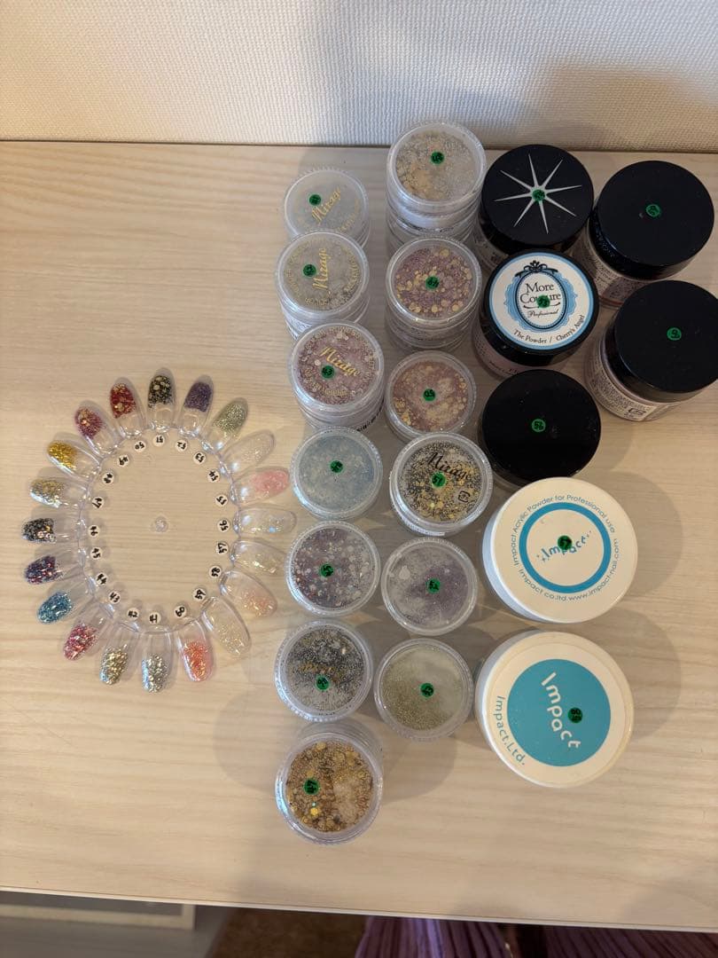 アクリルパウダー　まとめ売り　グリッターパウダー　ミラージュ