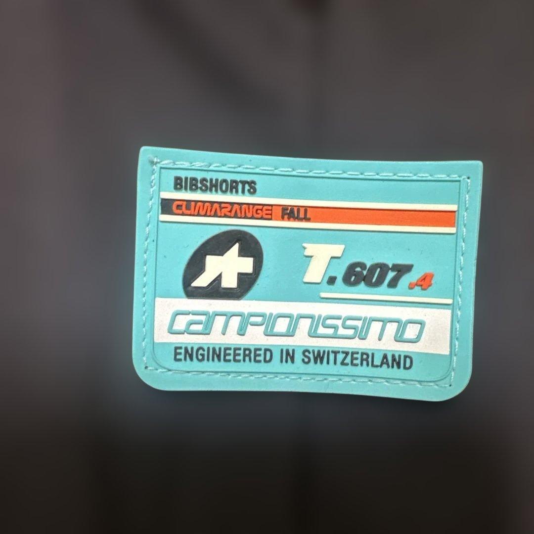 ASSOS T.607.4 ビブタイツ M ブラック　起毛