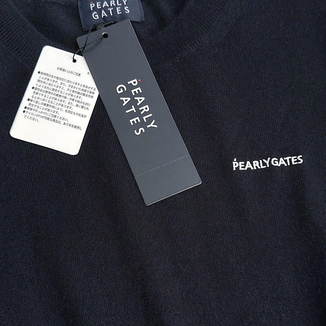 454 パーリーゲイツ 定価41,800円 カシミヤ100％ ニット 紺 2 L