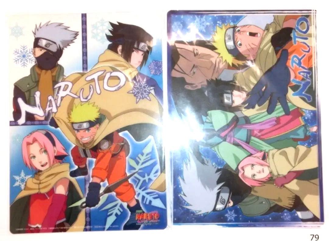 NARUTO ナルト 下敷きしたじき 第７班 カカシ サスケ サクラ