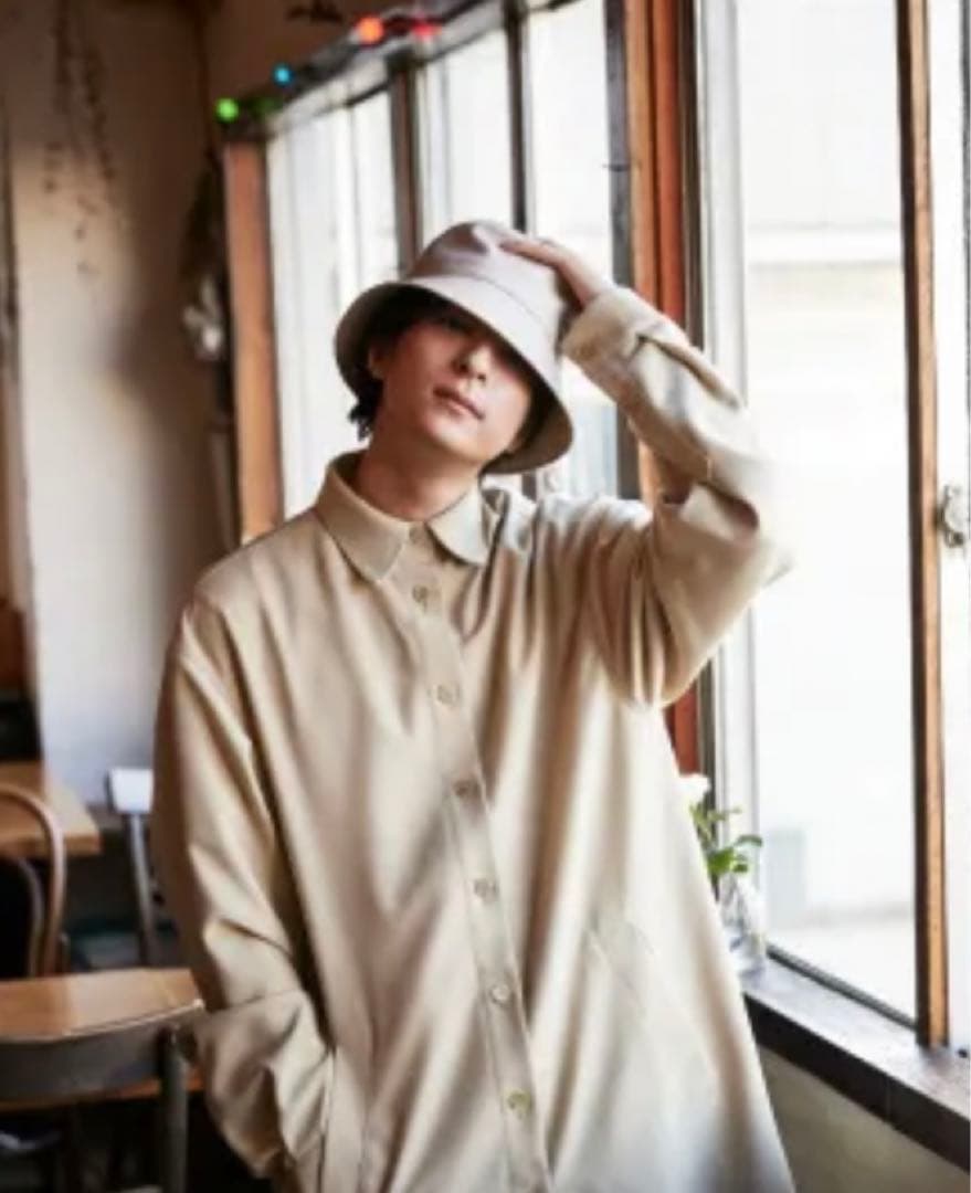 Da-iCE 和田颯　ハット　ベージュ