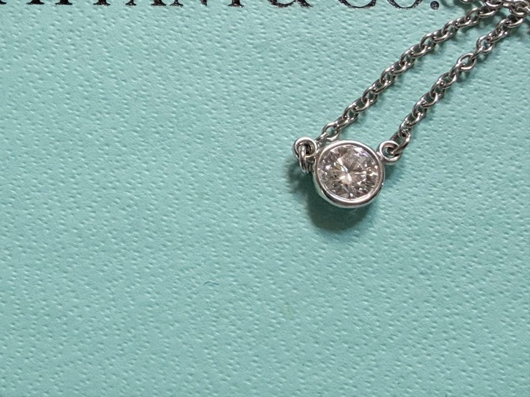 Tiffany & Co. ダイヤモンドペンダントネックレス　バイザヤード