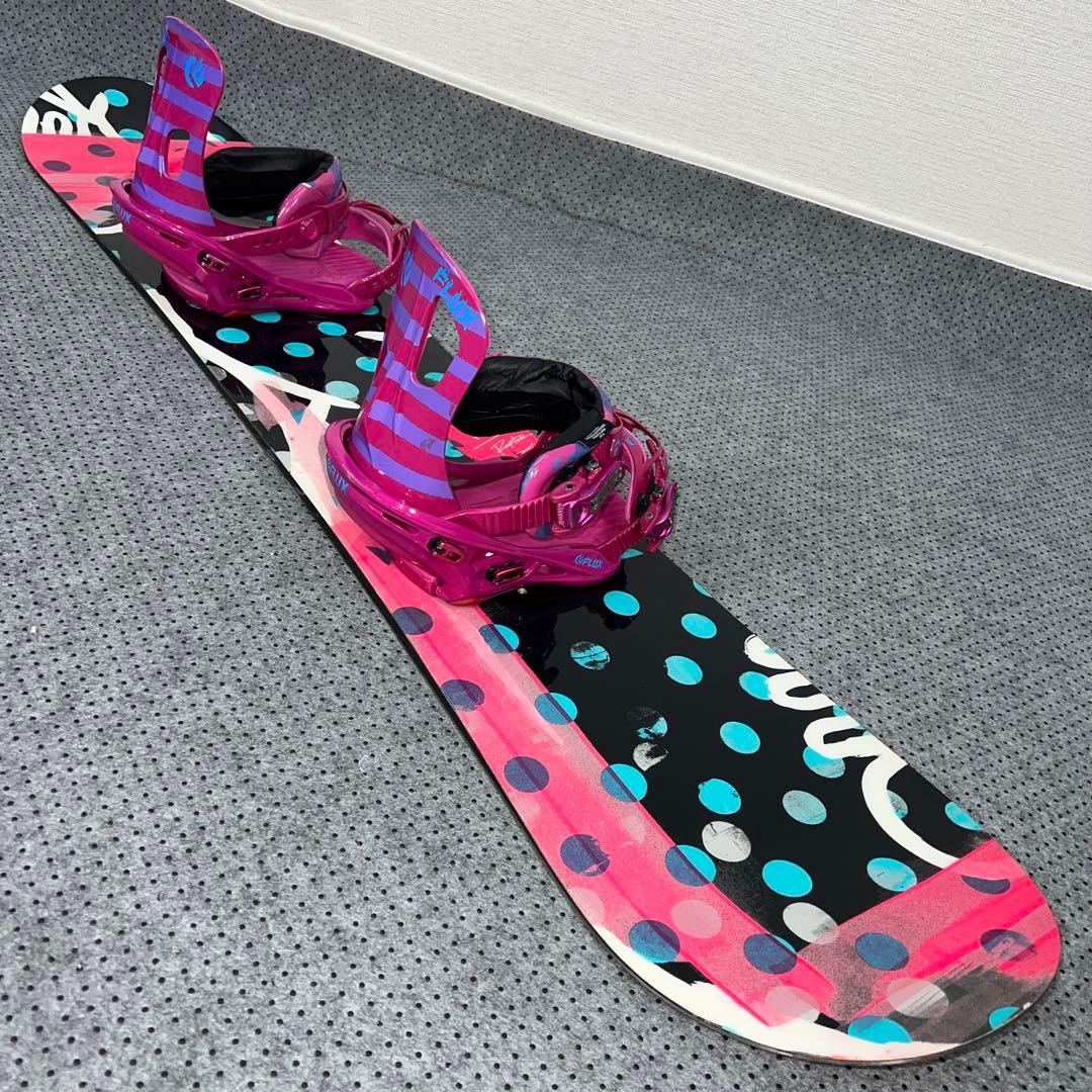 7-8回使用138cm RIDE RAPTURE×FLUX GU15 XSサイズ