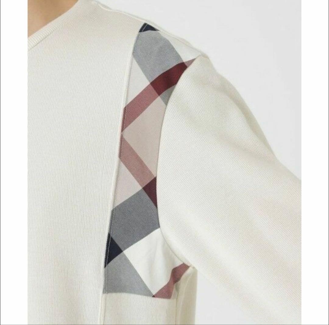 【新品 】Lブラックレーベル クレストブリッジ 羊毛混長袖ニット