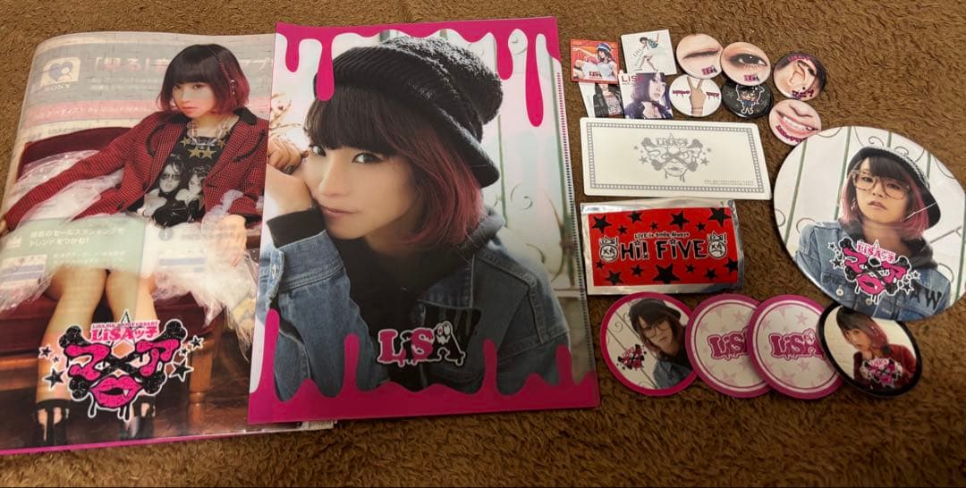 帽子、バッグ、アーティストグッズセット