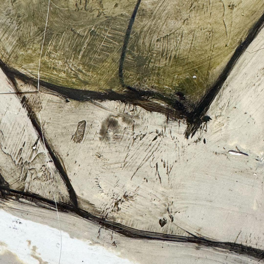 栗原一郎 油彩「裸婦」 額装 1980年頃 真作