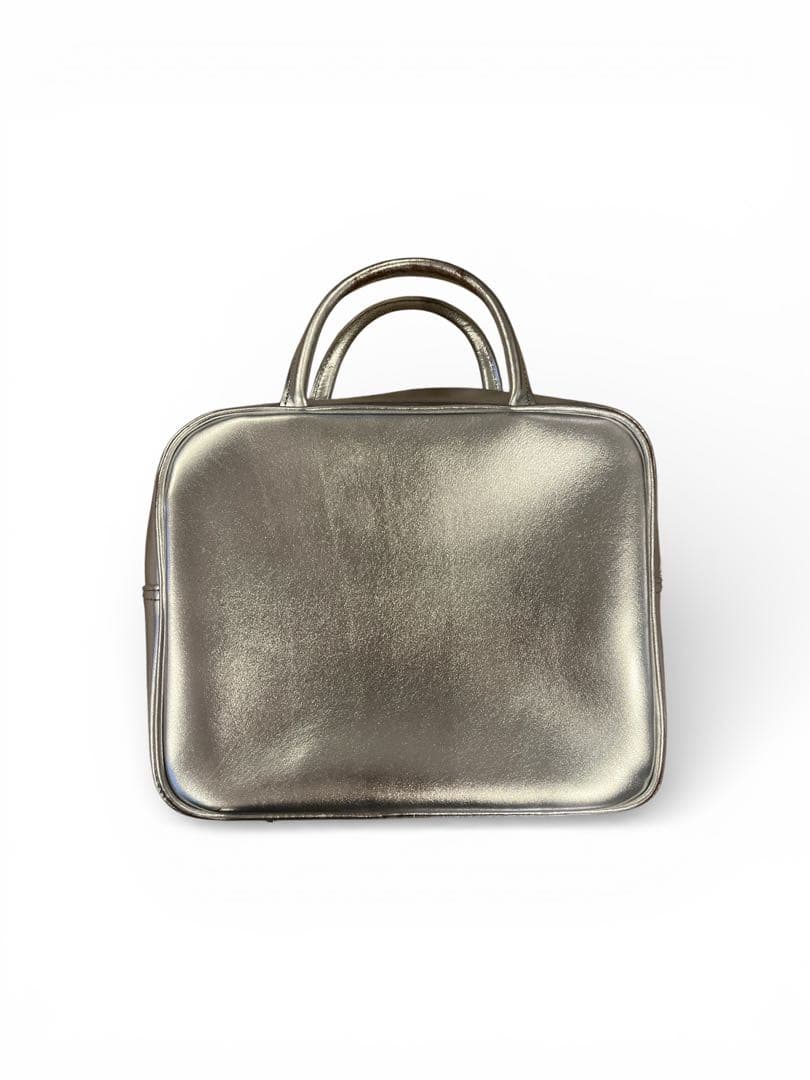 COMME des GARÇONS シルバー ハンドバッグ