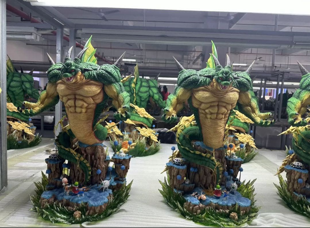 ドラゴンボール 神龍 ガレキ ガレージキット スタチュー X④