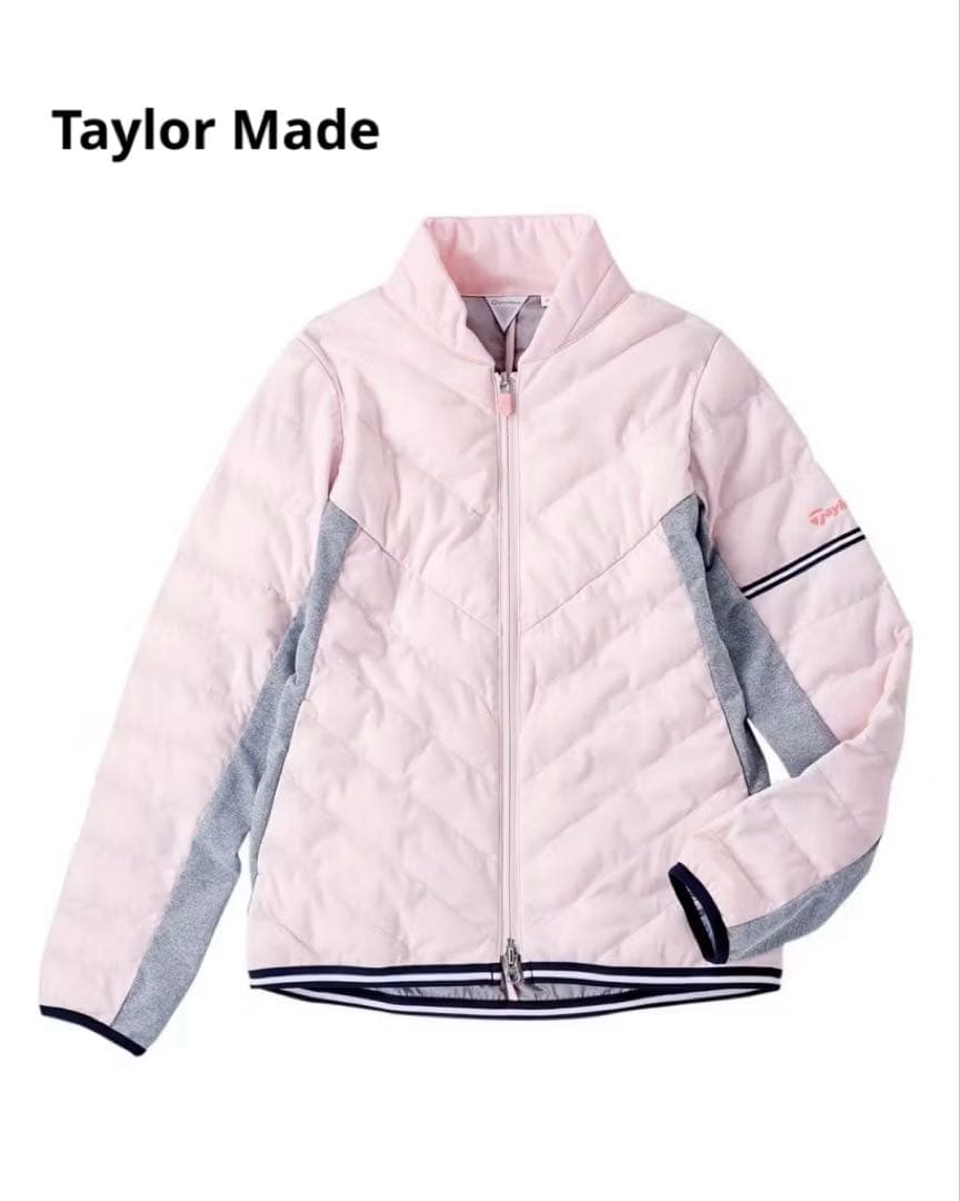 美品✨ TaylorMade 中綿ジャケット ピンク 定価28000円