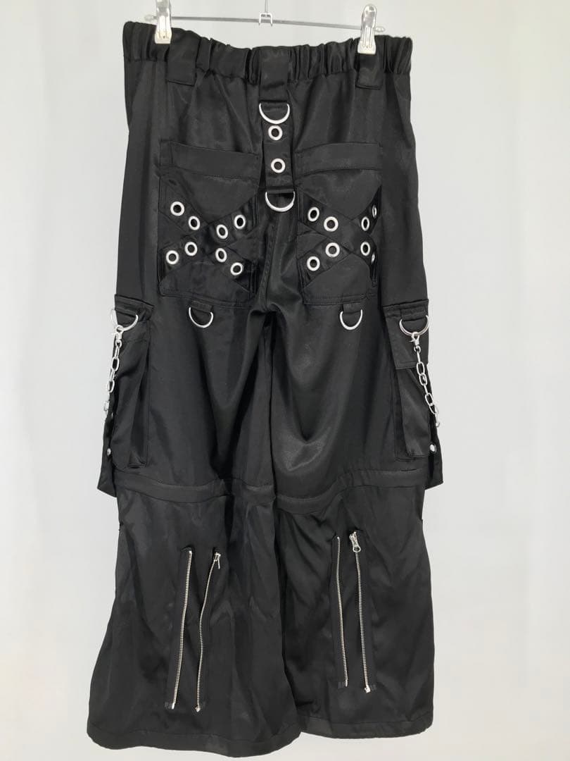 レフレム　カーゴパンツ　ブラック　フリー