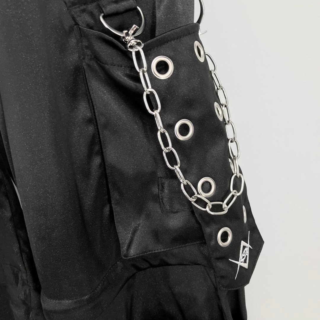 レフレム　カーゴパンツ　ブラック　フリー