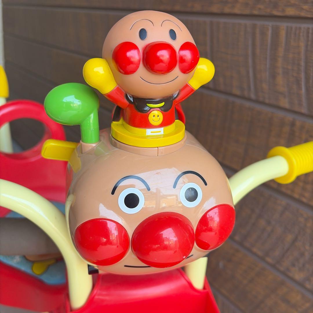 ☆アンパンマン 三輪車 赤