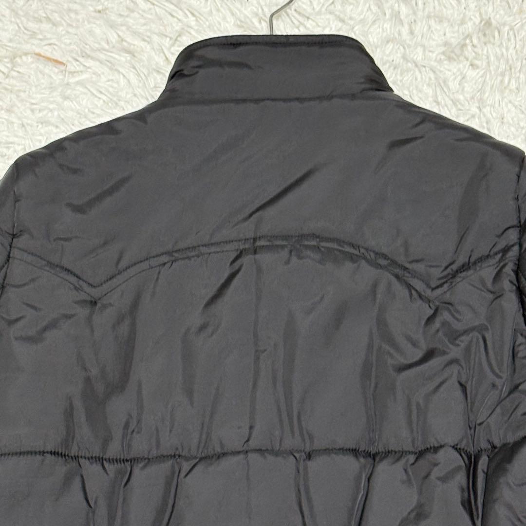 ヒステリックグラマー デビルヒスガール プリマロフト中綿ジャケット ブラック F