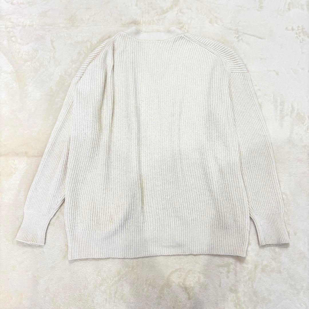 未使用級✳︎ドゥーズィエムクラスシルク混カーディガンアイボリーエヴリディアイライク