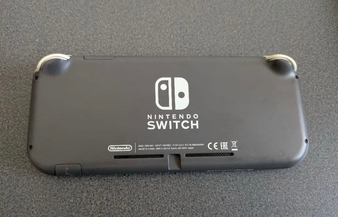 Nintendo Switch Light 本体 グレー ACアダプター付き