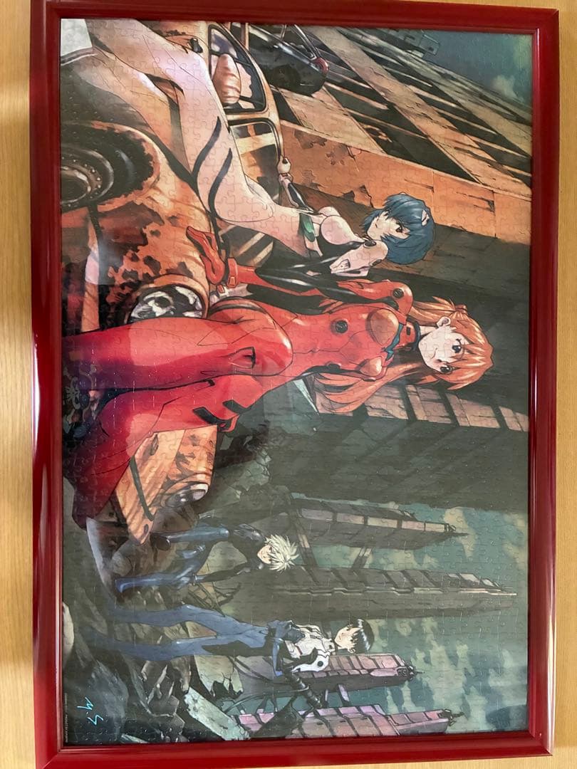 【最終値下】完成パズル５枚セット75cm✖️50cm額付