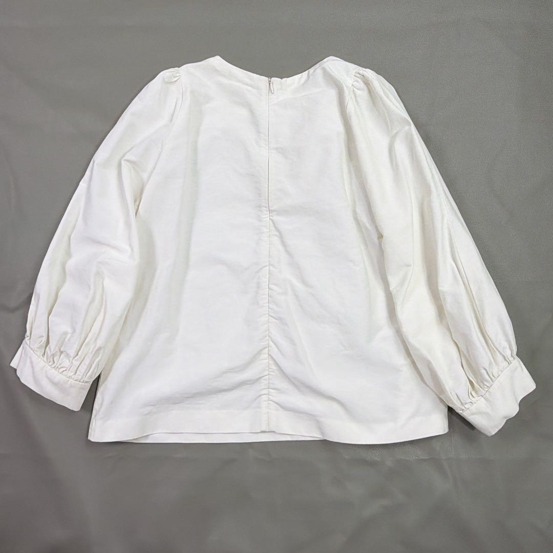 美品 CELERIセルリ PUFF ブラウス　ボリューム袖　アイボリー