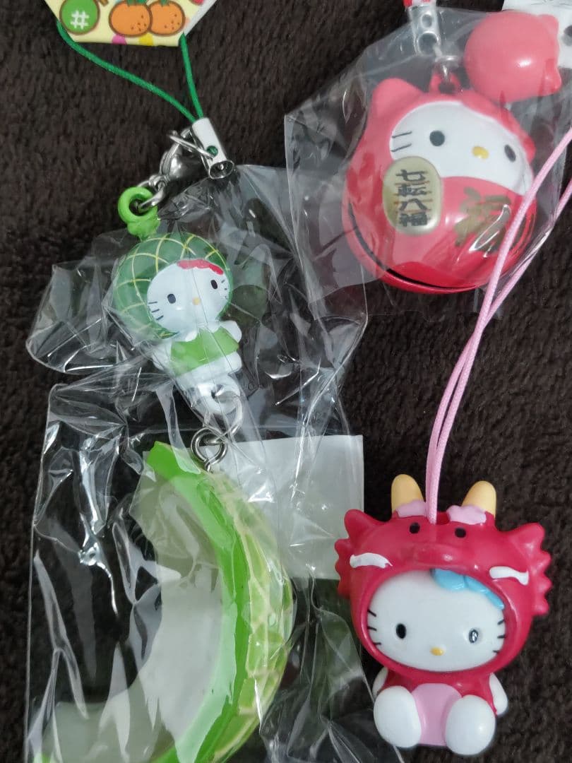 HelloKitty ハローキティ キーチェーン6種 & ストラップ5種セット