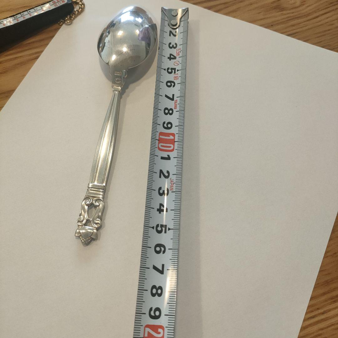 ジョージジェンセン 純銀フォーク アカンサス 4本