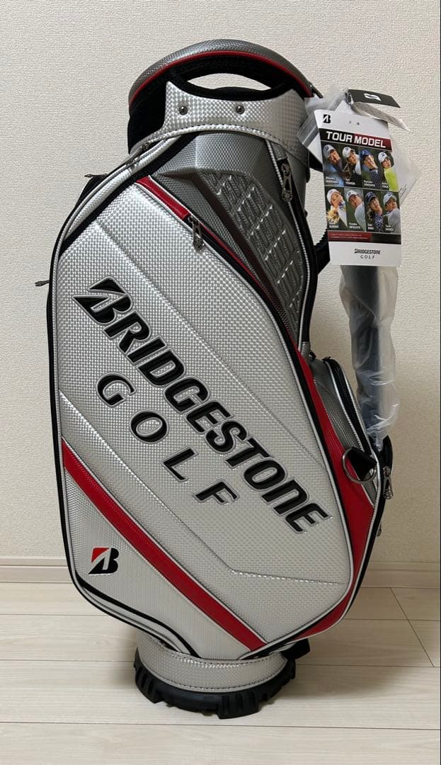 ブリヂストン キャディバッグ CBG2501 シルバー