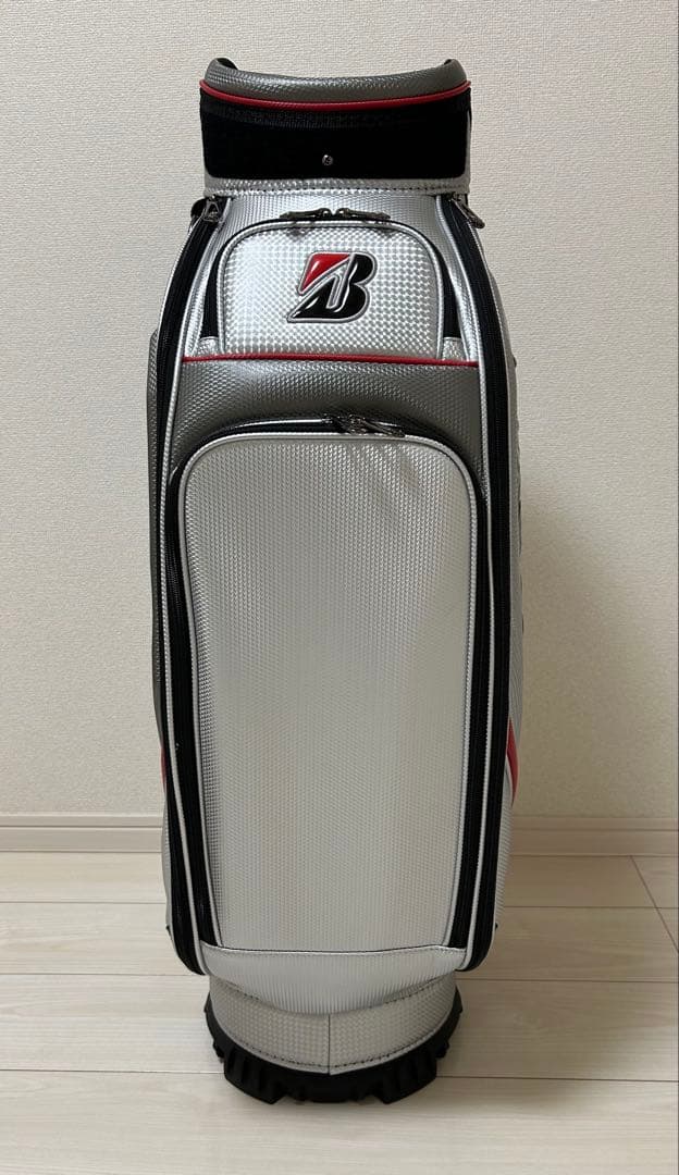 ブリヂストン キャディバッグ CBG2501 シルバー
