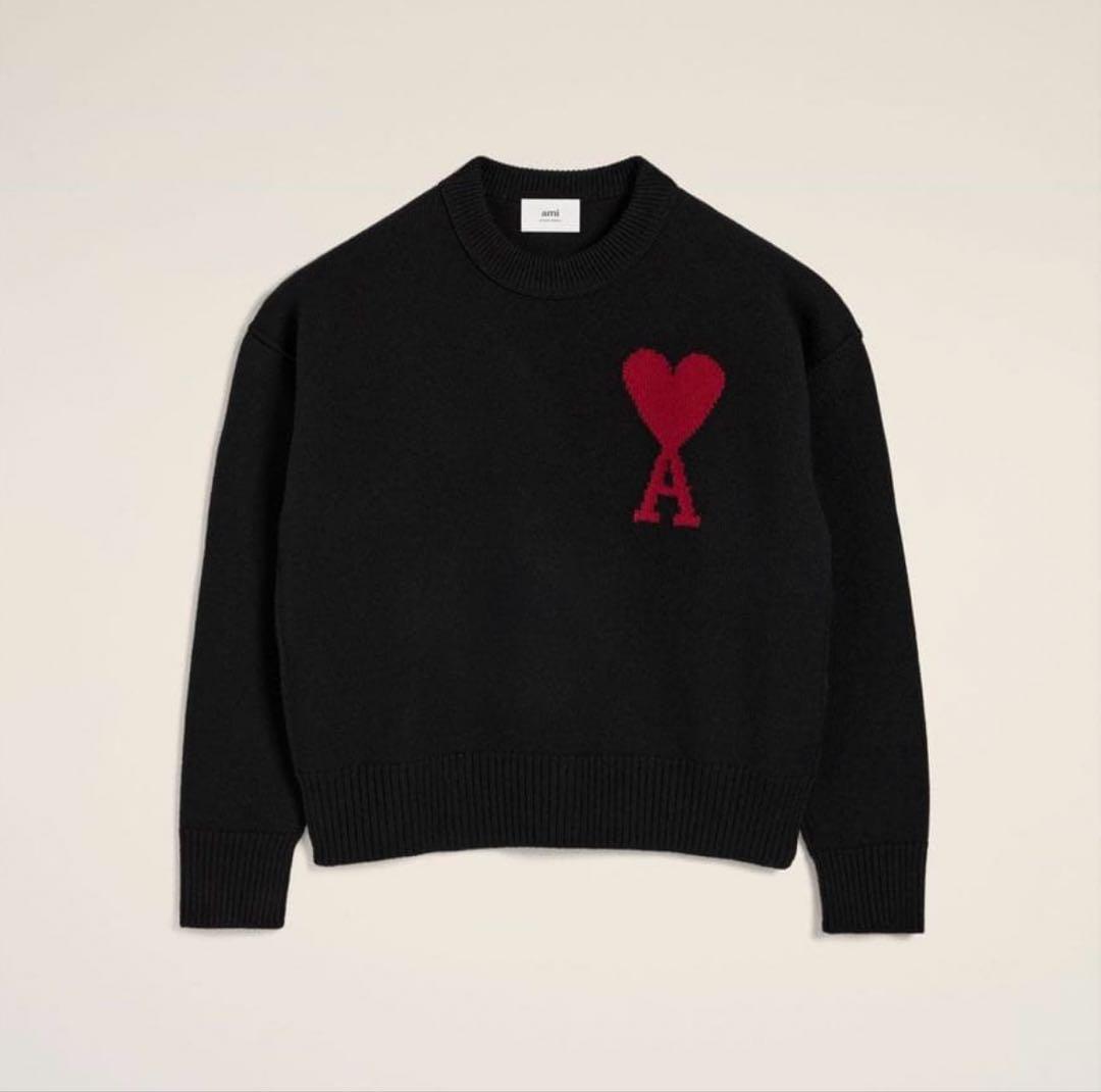 (正規品) Ami Paris アミパリス　ビックロゴセーター　Mサイズ