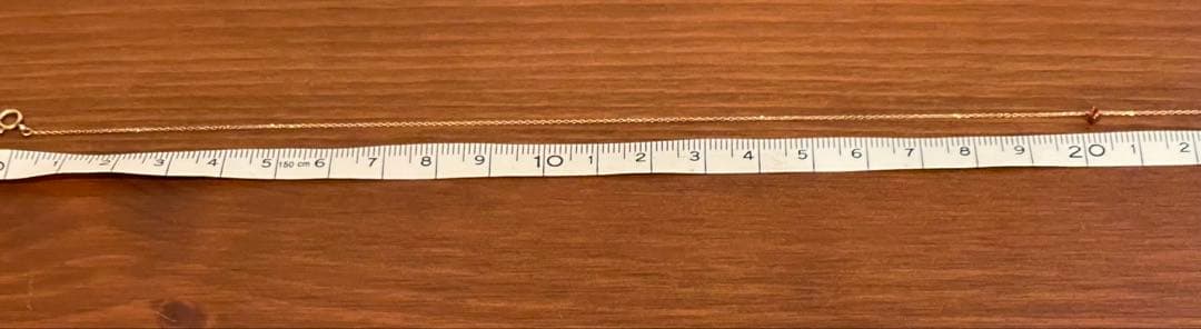 ete K10 ピンクゴールド ネックレス