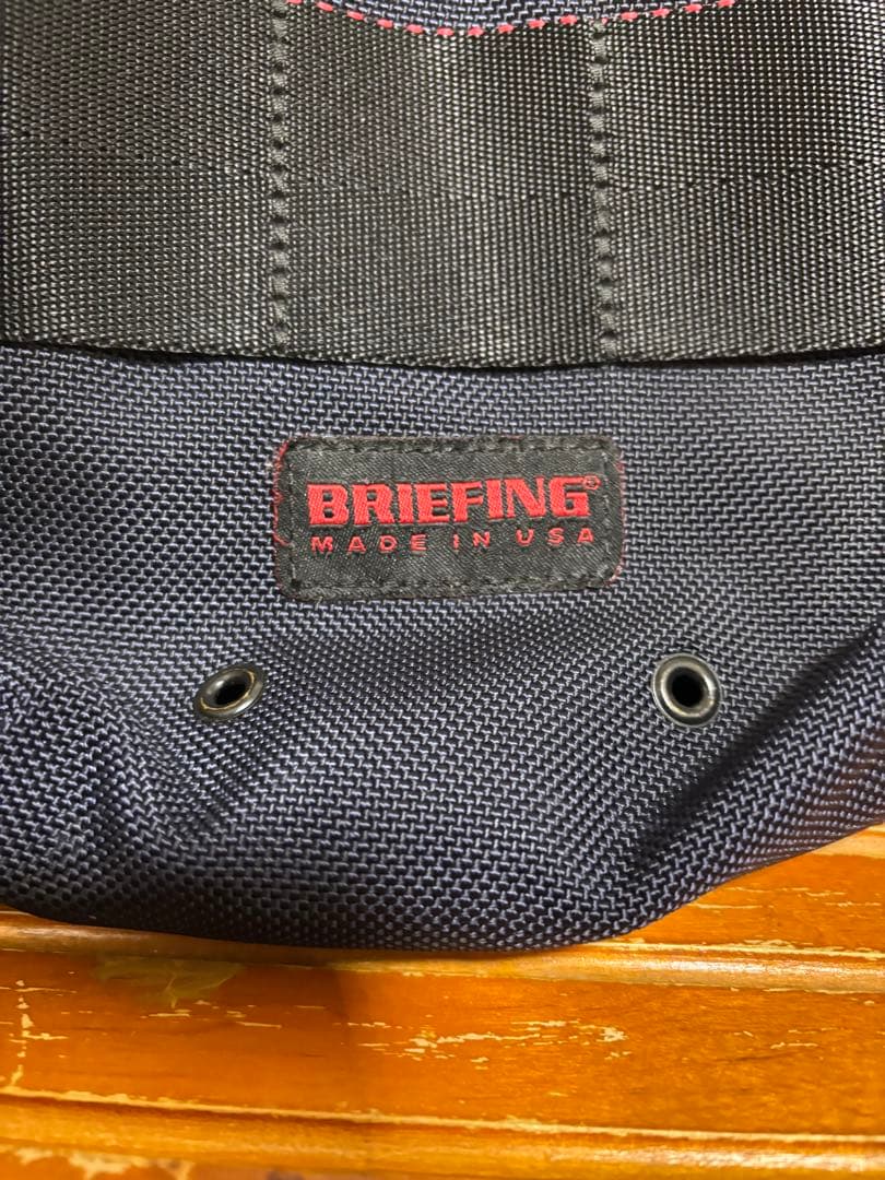【美品】BRIEFING デイトリッパーS ディープシー　収納袋付き　USA製