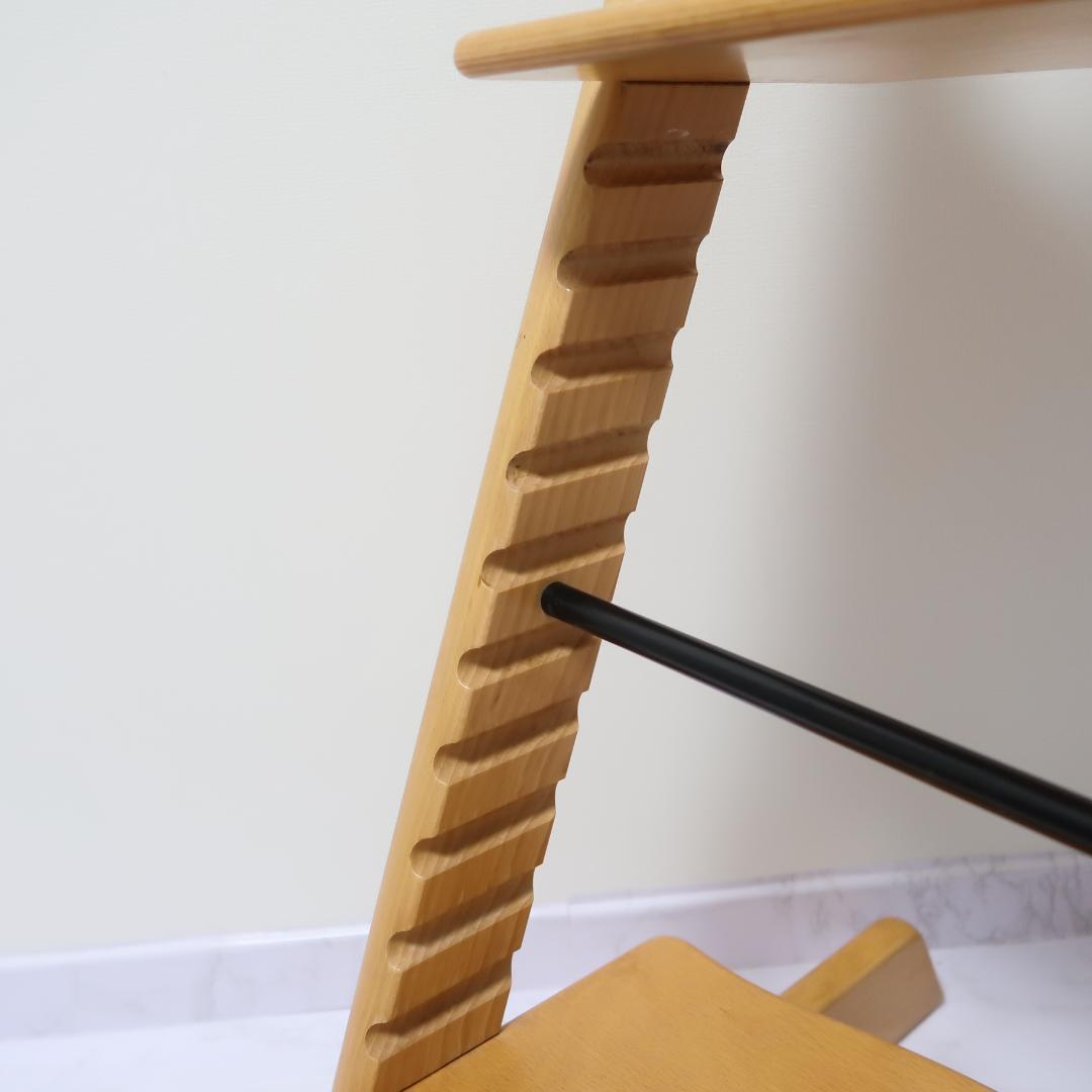 人気　ストッケ トリップトラップ　ナチュラル　シリアル2 ベビーセット付き