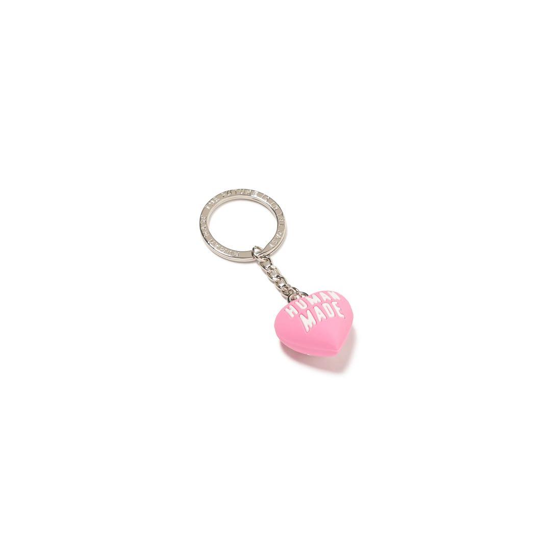 5色 humanmade HEART RUBBER KEY CHAIN
