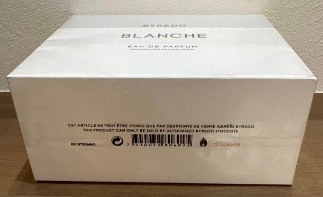 【新品】BYREDO BLANCHE Eau de Parfum 50ml