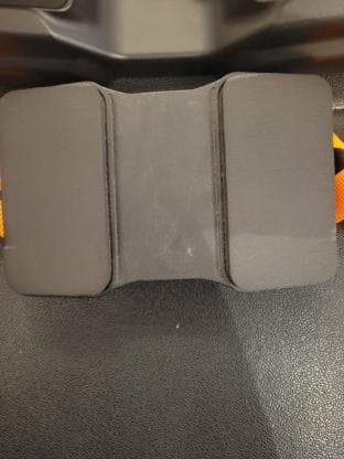 リアライン　コア①トレーニング・パワーベルト ブラック・オレンジ