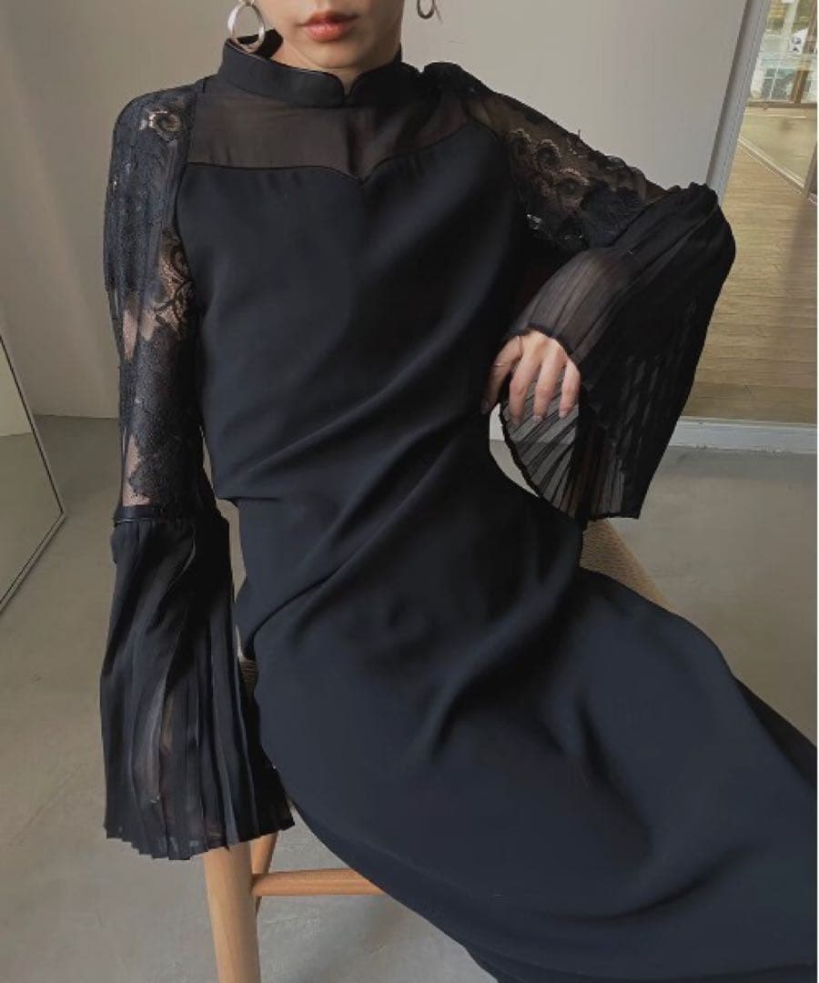 AMERI ワンピース PIAOLIANGLACEDRESS