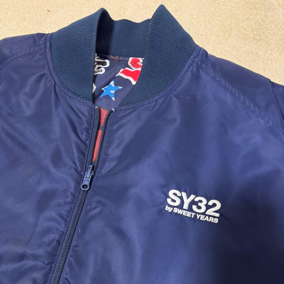 SY32 MA1 リバーシブル ジャケット ブルゾン メンズ