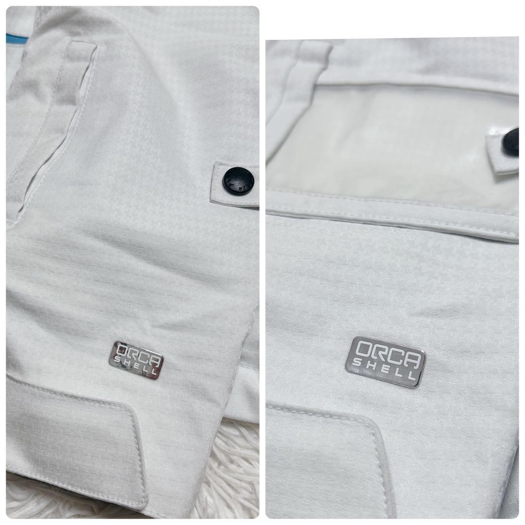 PHENIX スキーウェア 上下セット メンズ Lサイズ ホワイト×ブラック