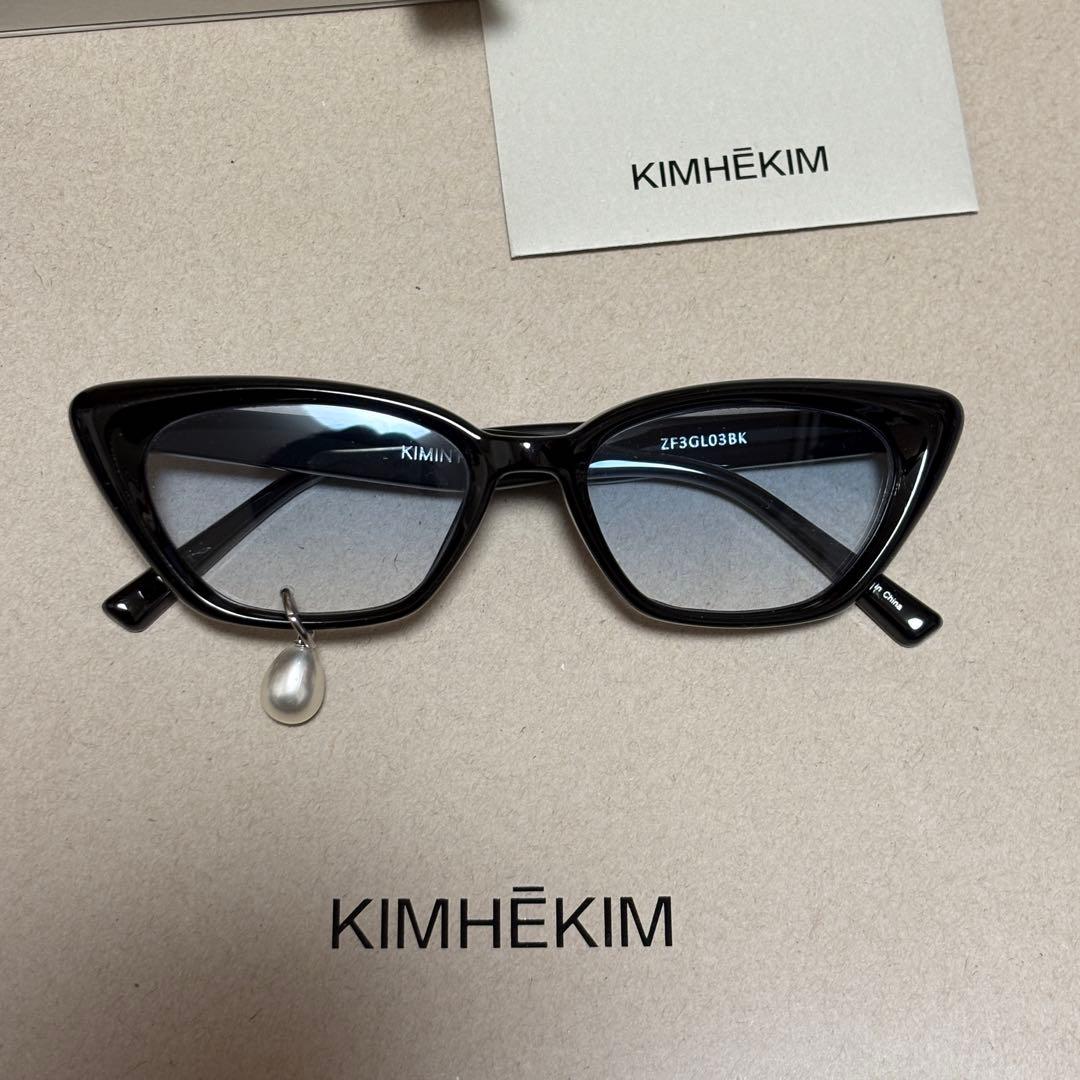 KIMHEKIM キムヘキム　パールサングラス　箱あり