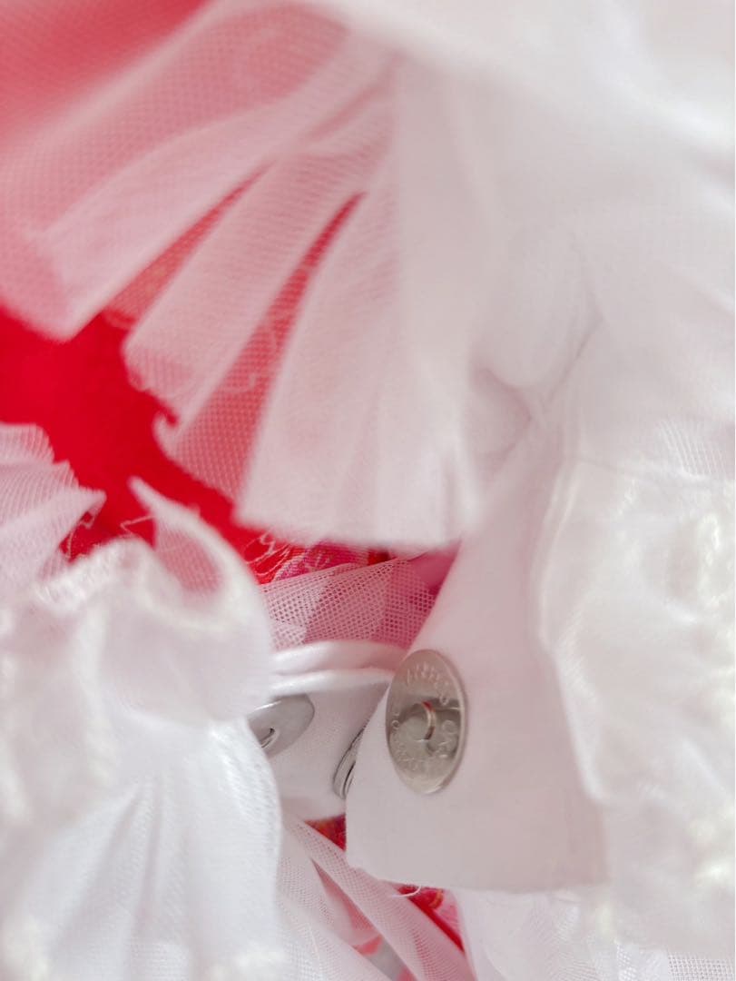 ✳︎チュール被布　被布エプロン　ドレス　 ハンドメイド✨