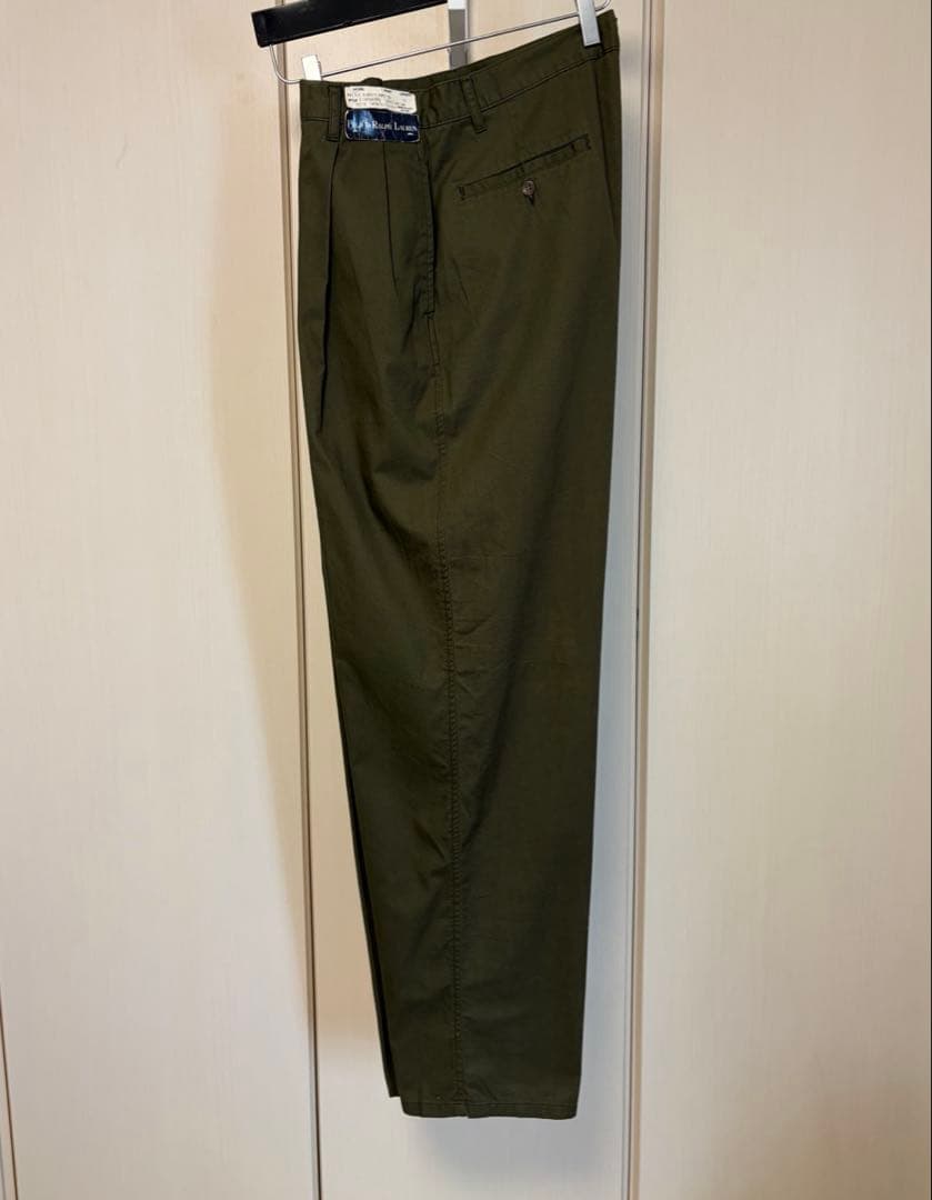 80s 90s DEAD STOCK ラルフローレン ポロチノ andrew