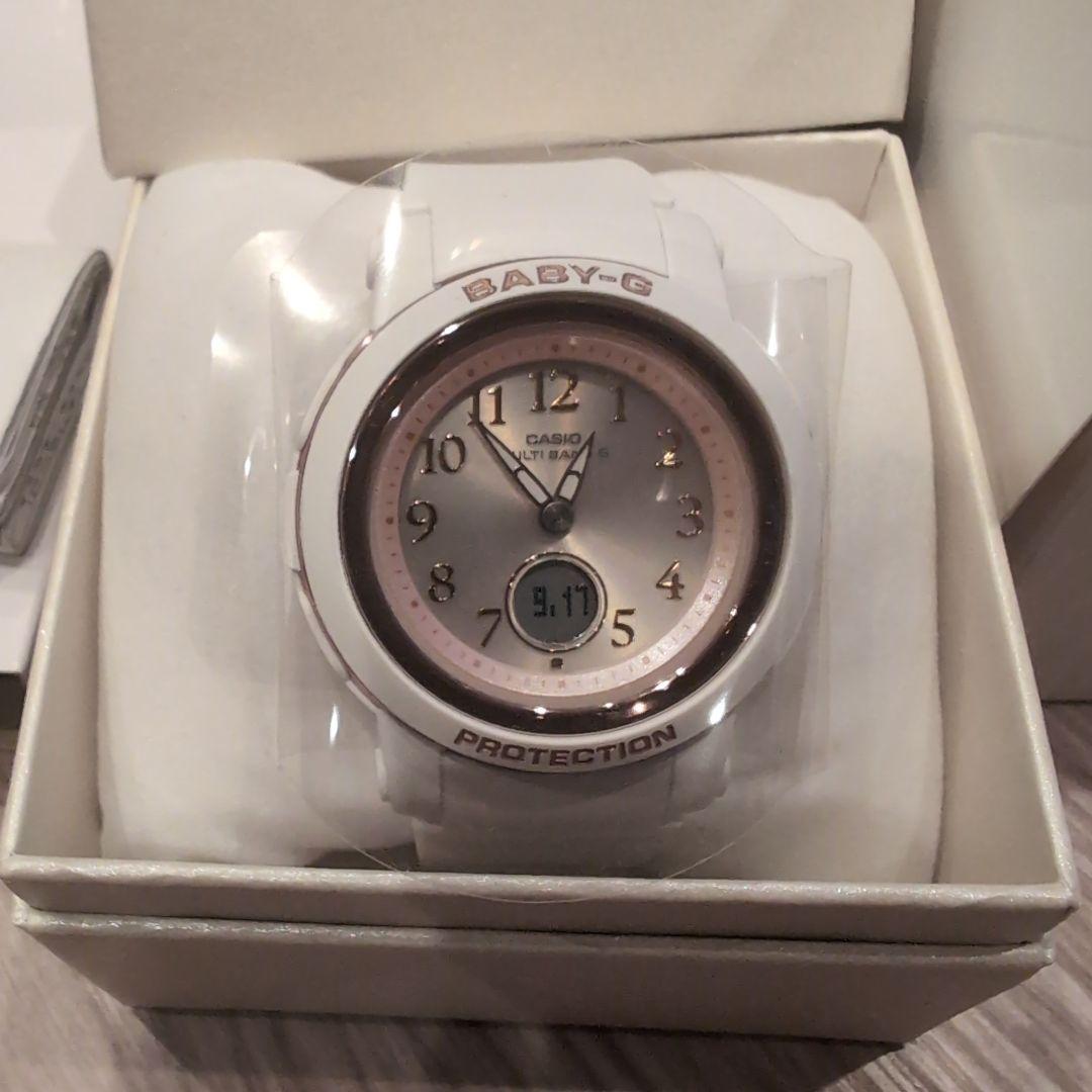 CASIO BABY-G ホワイト ソーラー 5693