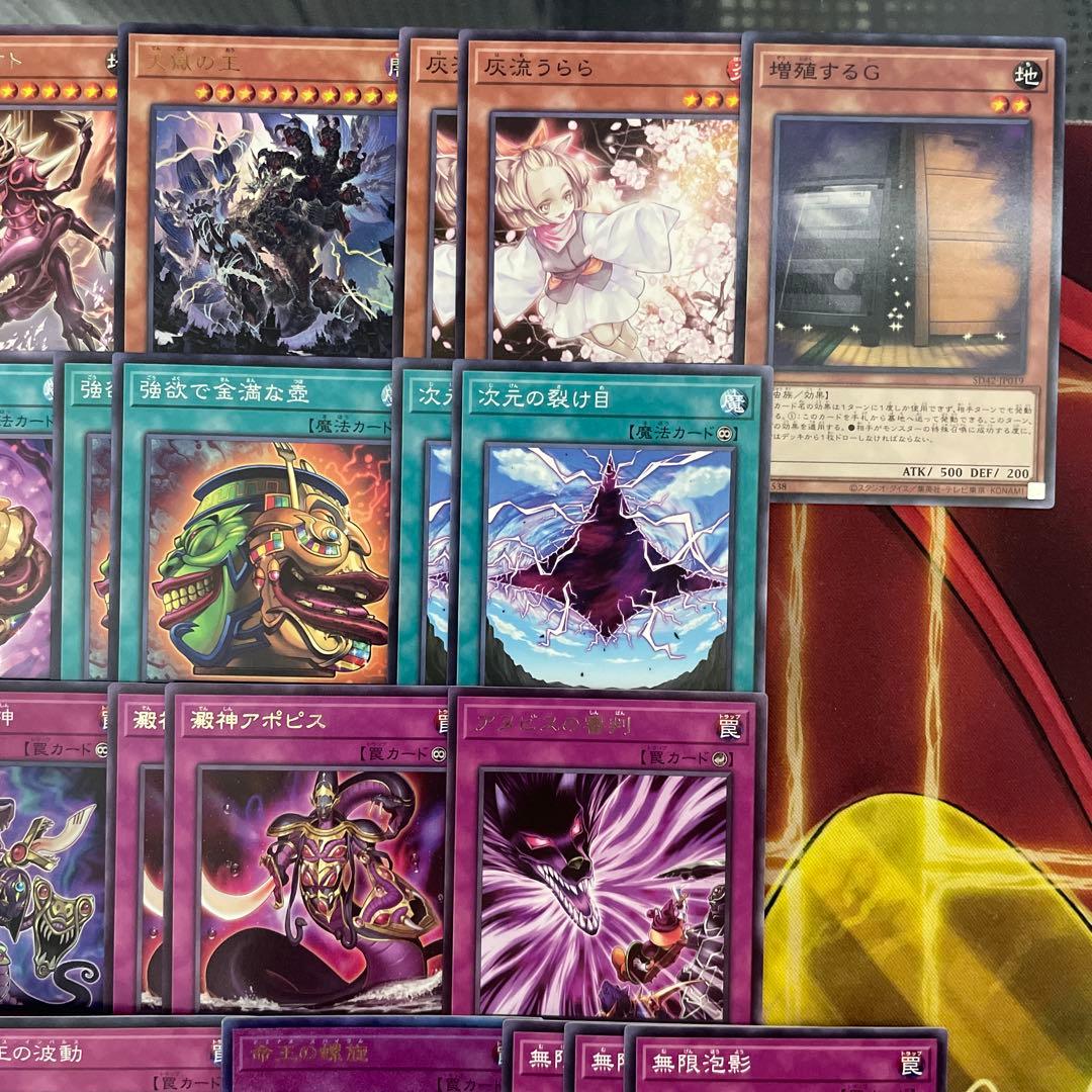 大会優勝構築 リシドデッキ 刻印を持つ者 王の遺宝祀りし聖域 聖神蛇アポピス