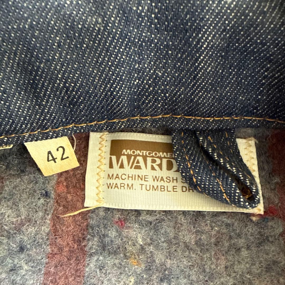 d*7様 超希少　60s70s モンゴリーワード　101 デニムジャケット　US