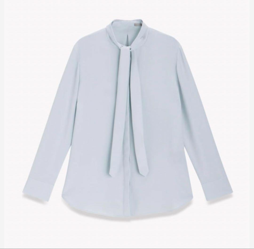 theory luxe 2Way ボウタイブラウス　Marvine Jens