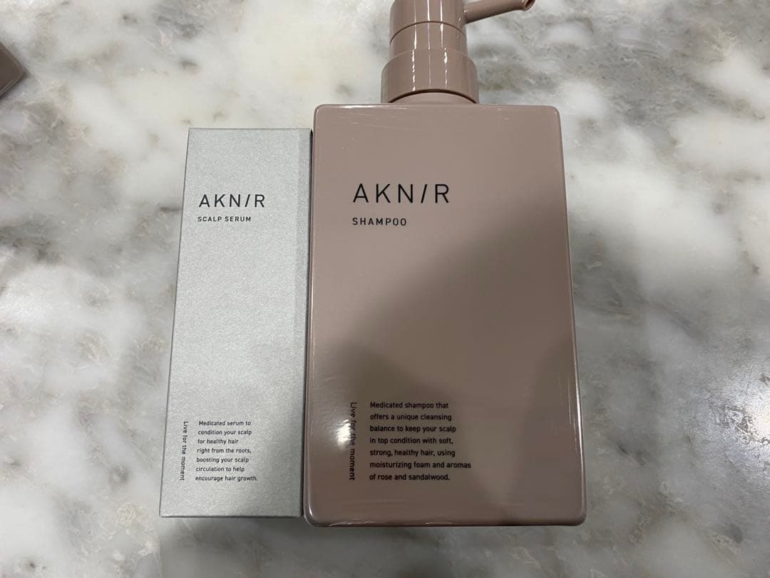 AKNIR シャンプー 6本　薬用スカルプセラム3個　セット販売
