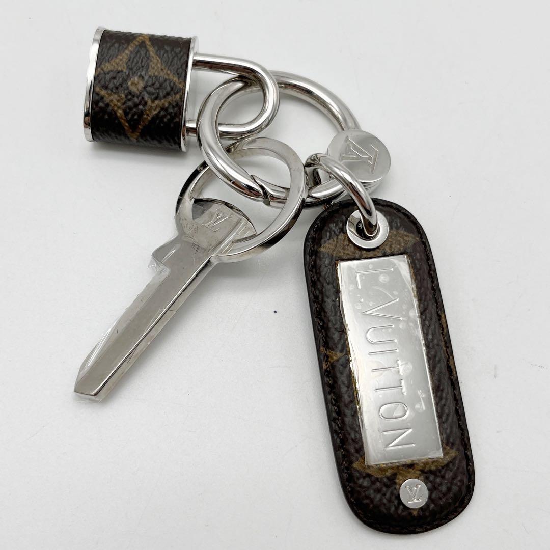 ルイヴィトン モノグラム ロック キーホルダー キーリング バッグチャーム 希少