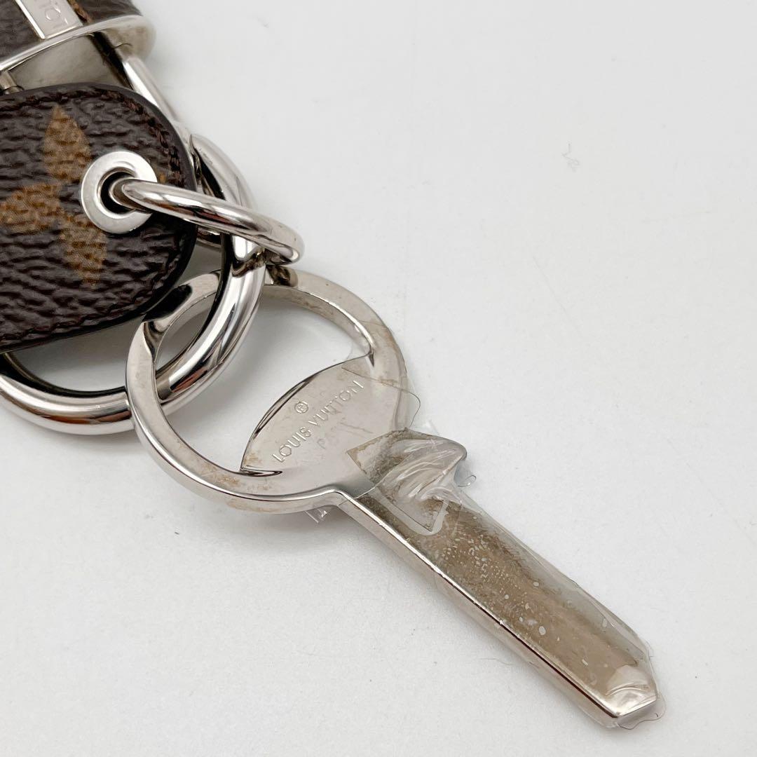 ルイヴィトン モノグラム ロック キーホルダー キーリング バッグチャーム 希少