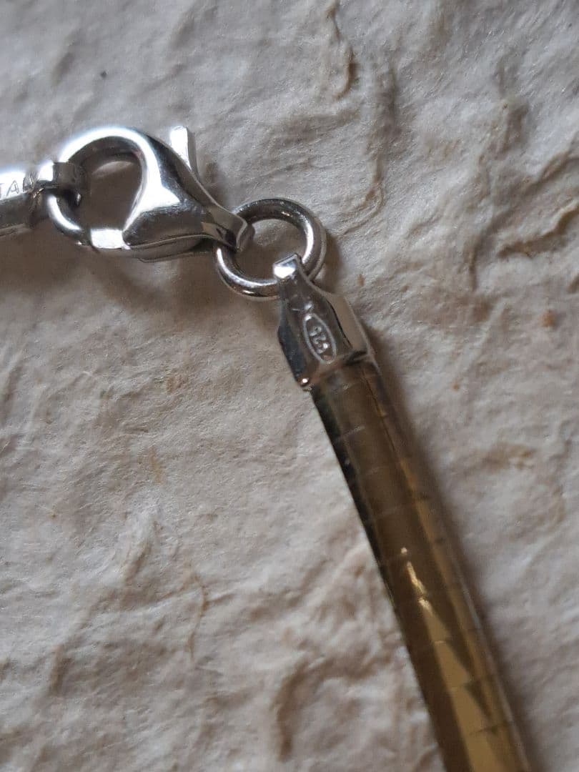 ★専用★　ヴィンテージ　Italy　オメガ　ネックレス　925