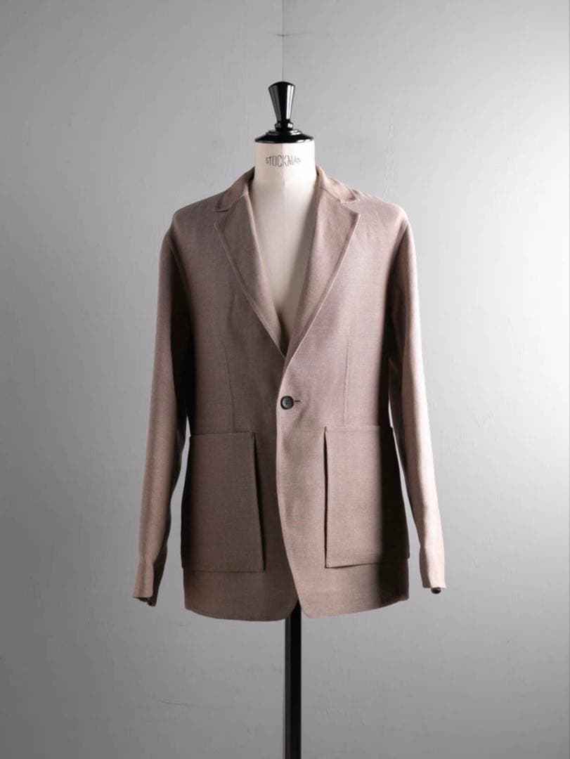 POSTELEGANT ポステレガント 和紙 ウール リバー ジャケット